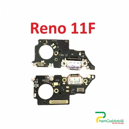 Cụm Chân Sạc Oppo Reno 11F Charging Port Board Bo Main Sạc